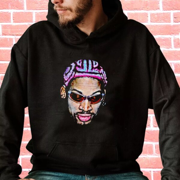 Dennis Rodman Rapper New Hair Fashionable Hoodie