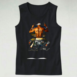 Despicable Me Minions Banana Elemental Square Happy Portrait Tank Top Design 3