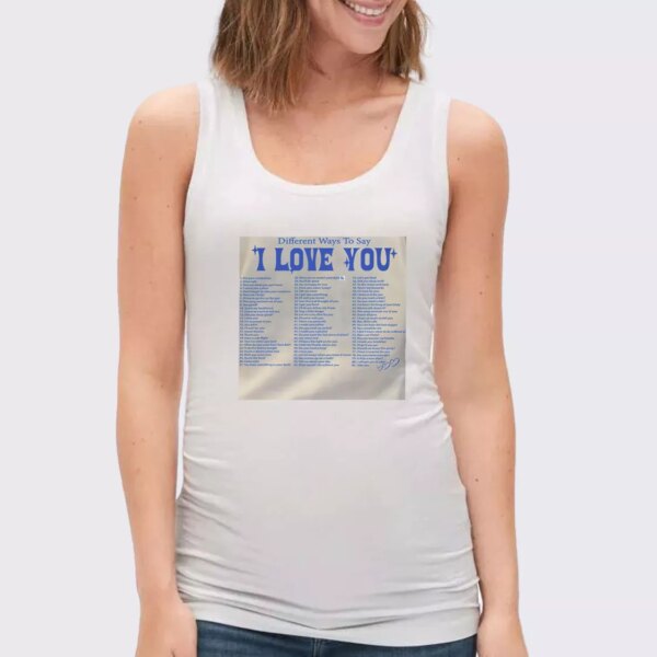 Different Ways Say I Love You Gym Christmas Tank Top