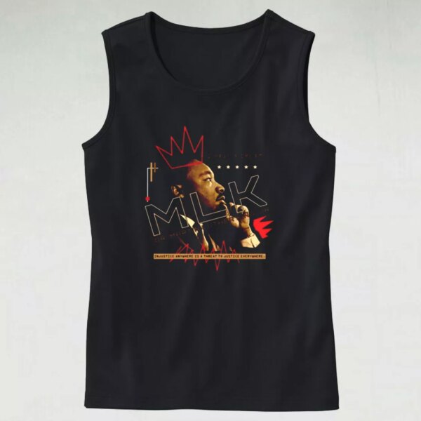 Dr Martin Luther King Jr Injustice Anywhere MLK Tank Top