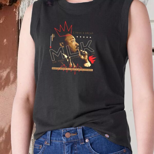 Dr Martin Luther King Jr Injustice Anywhere MLK Tank Top
