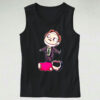 Drip Too Hard Bear Graphic Graphic Tank Top