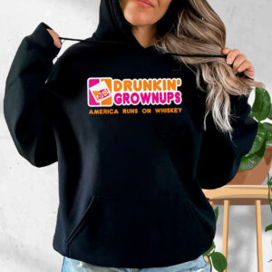 Drunkin Grownups Whiskey Funny Hoodie Streetwear