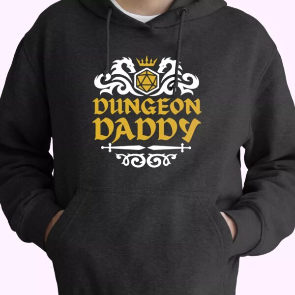 Dungeon Daddy Hoodie Father Day Gift