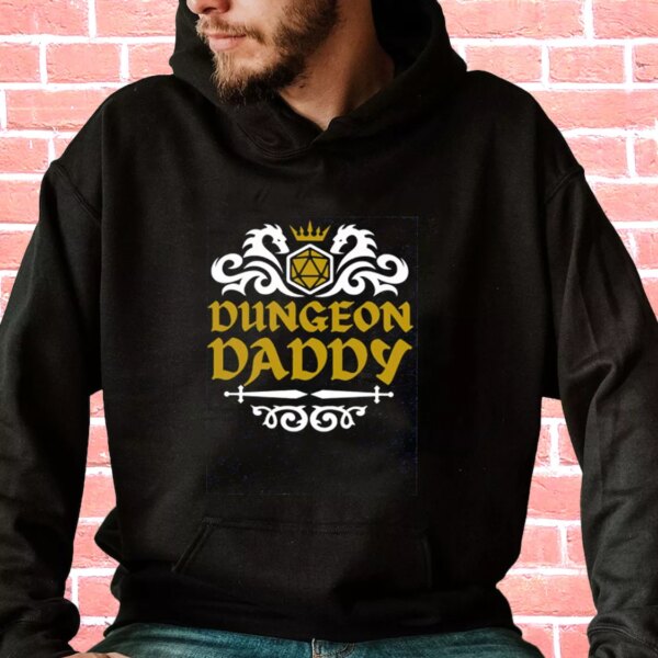 Dungeon Daddy Hoodie Father Day Gift