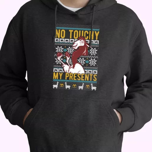 Emperor's New Groove Kuzco No Touchy Hoodie Xmas Outfits Emperor's New Groove Kuzco No Touchy Hoodie Xmas Outfits