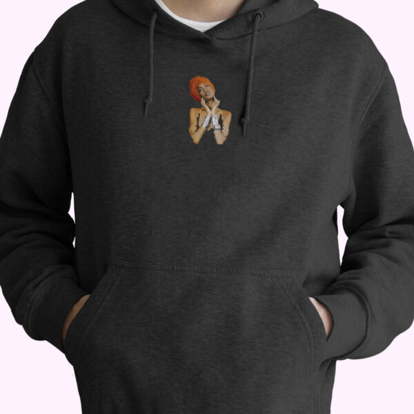Erykah Badu Head Wrap Graphic Hoodie Design