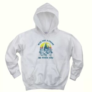 Ewok Sunset May The Forest Be With You Day Earth Day Hoodie 4