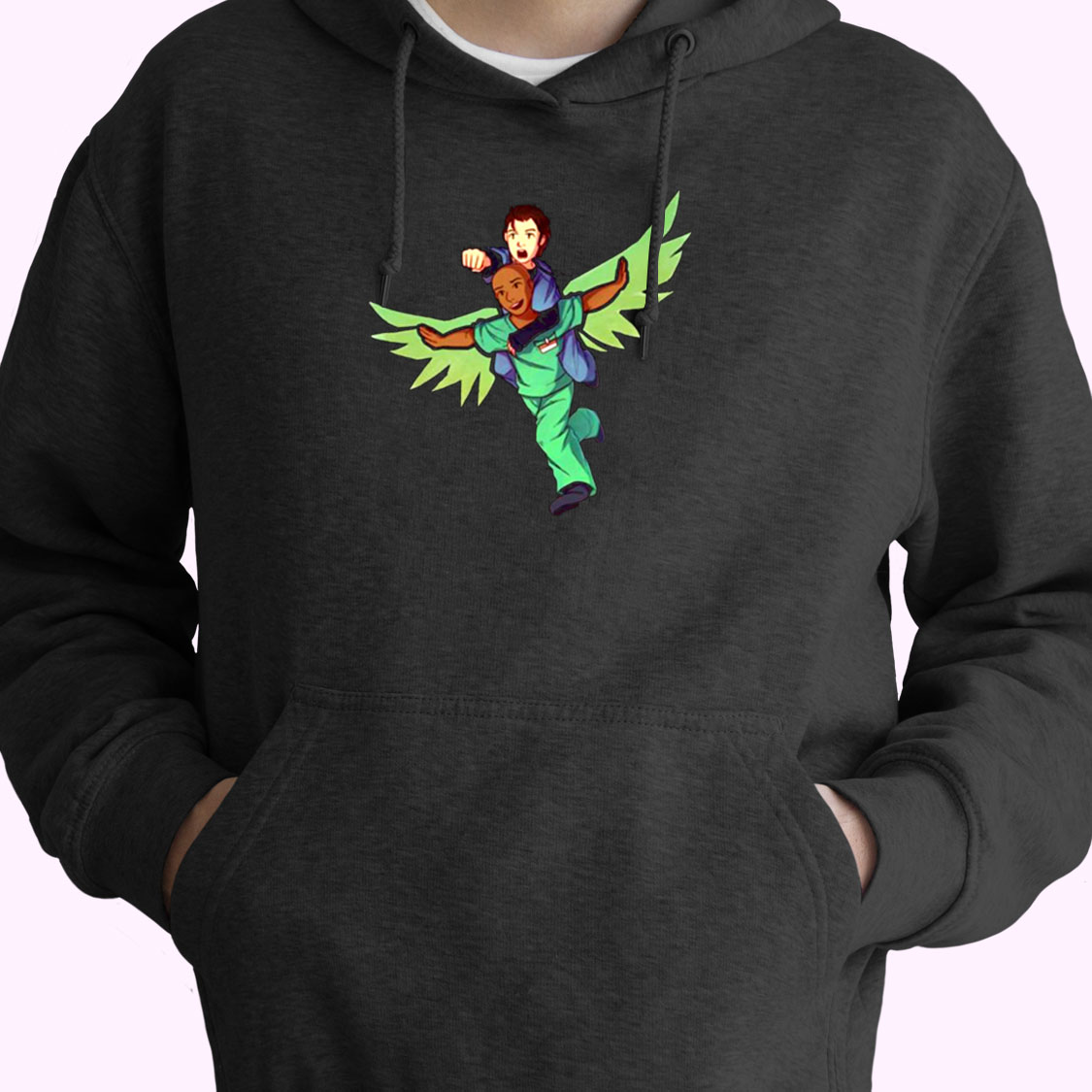 Fake Doctors, Real Friends Eaaagle Essential Hoodie Fake Doctors, Real Friends Eaaagle Essential Hoodie