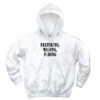 Faltering Waning Fading Recession Quote Hoodie
