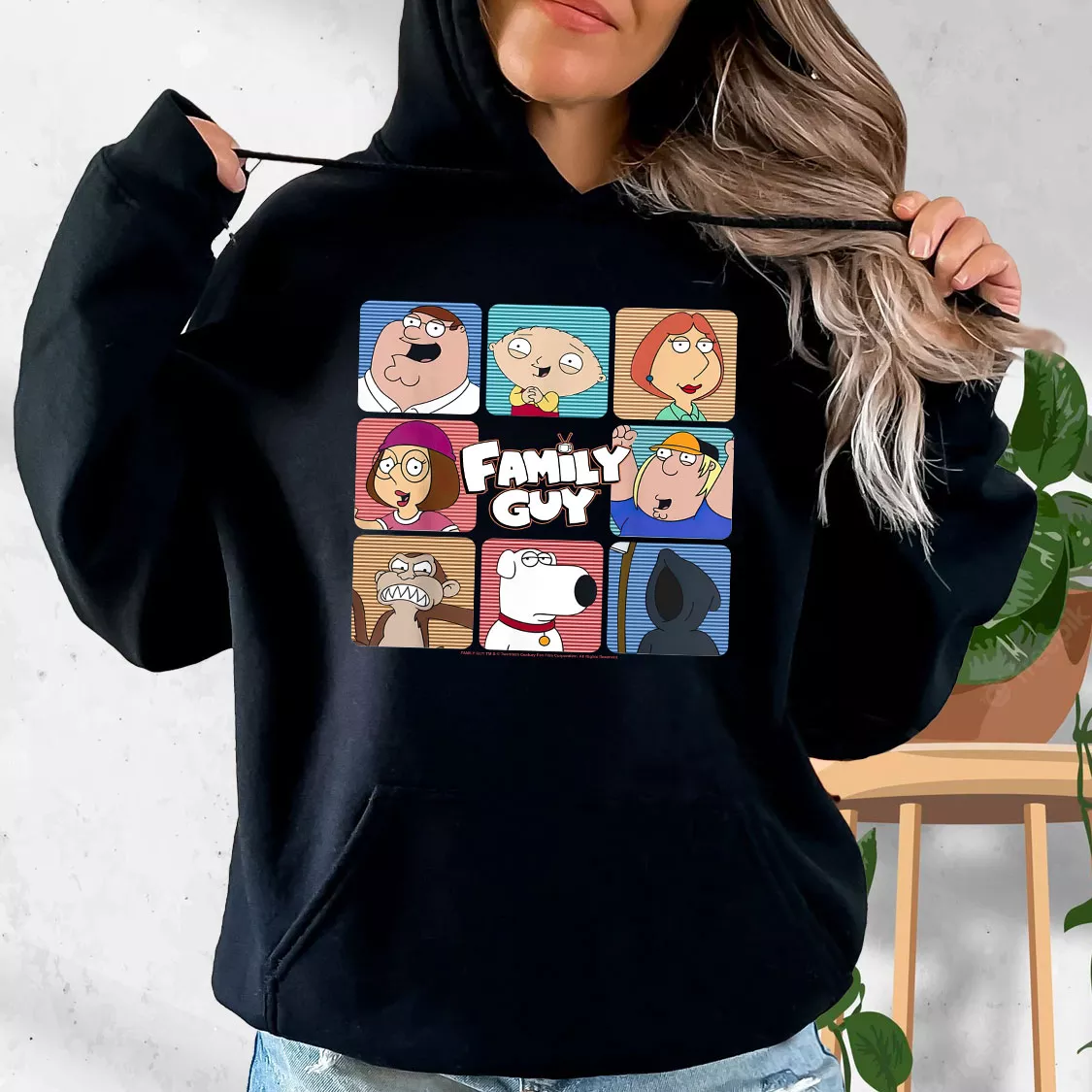 Family Guy Group Tv Show Streetwear On Sale Classic Hoodie Streetwear Family Guy Group Tv Show Streetwear On Sale Classic Hoodie Streetwear