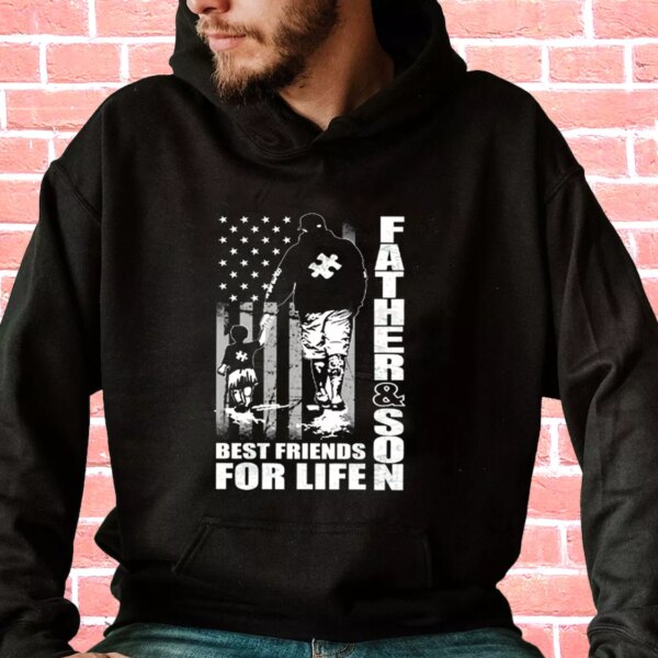 Father And Son Best Friends For Life Hoodie Father Day Gift