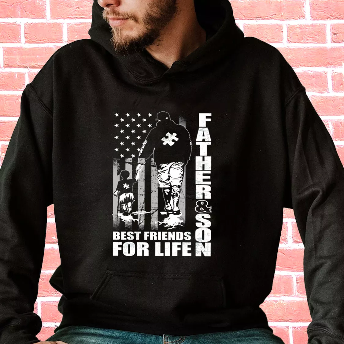Father And Son Best Friends For Life Hoodie Father Day Gift Father And Son Best Friends For Life Hoodie Father Day Gift