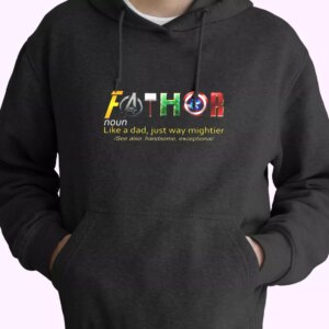 Fathor Noun Like A Dad Hoodie Father Day Gift