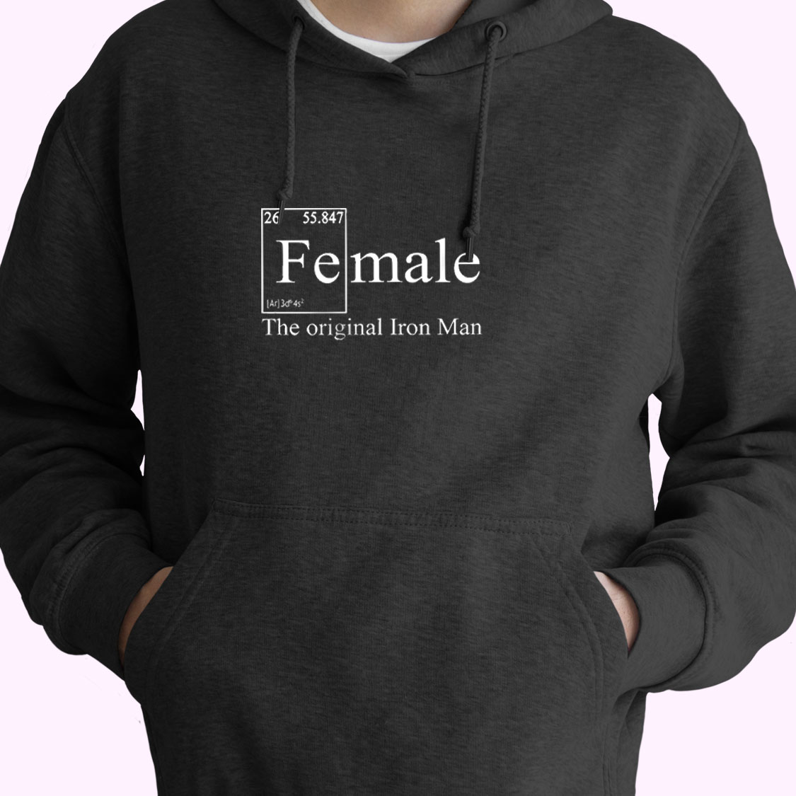 Female The Origional Ironman Essential Hoodie Female The Origional Ironman Essential Hoodie