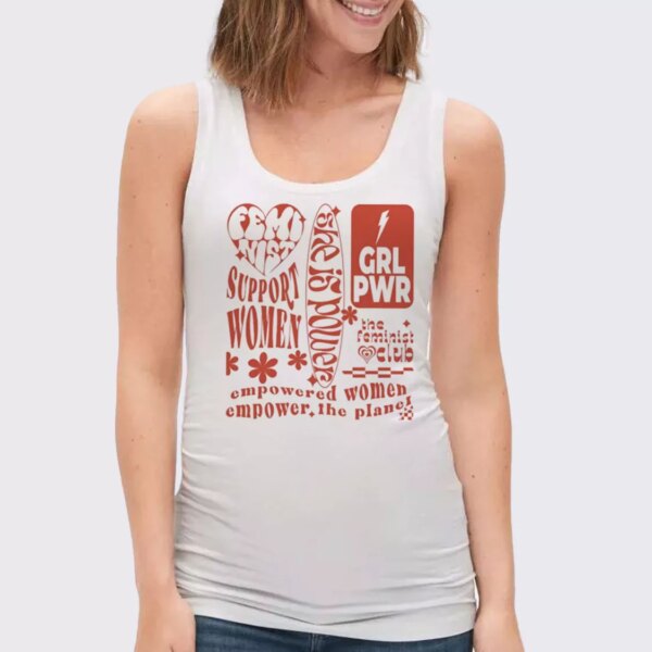 Flat  King Of Reality Earth Day Tank Top