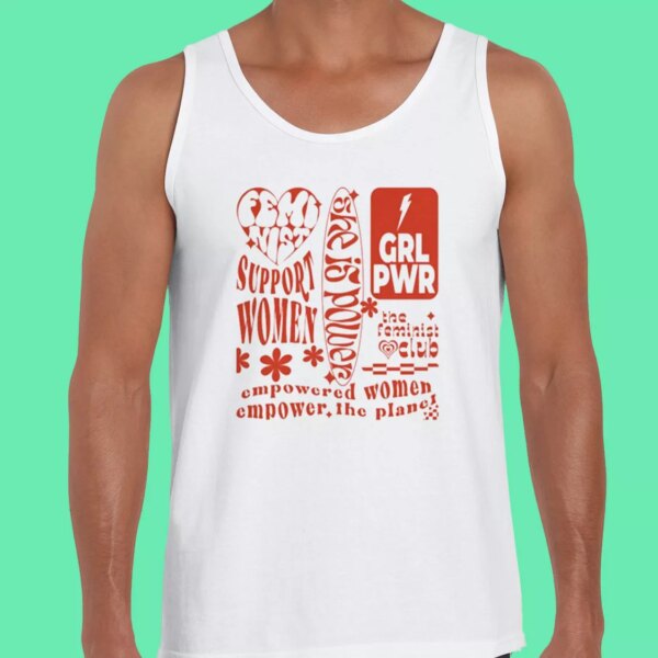 Flat  King Of Reality Earth Day Tank Top