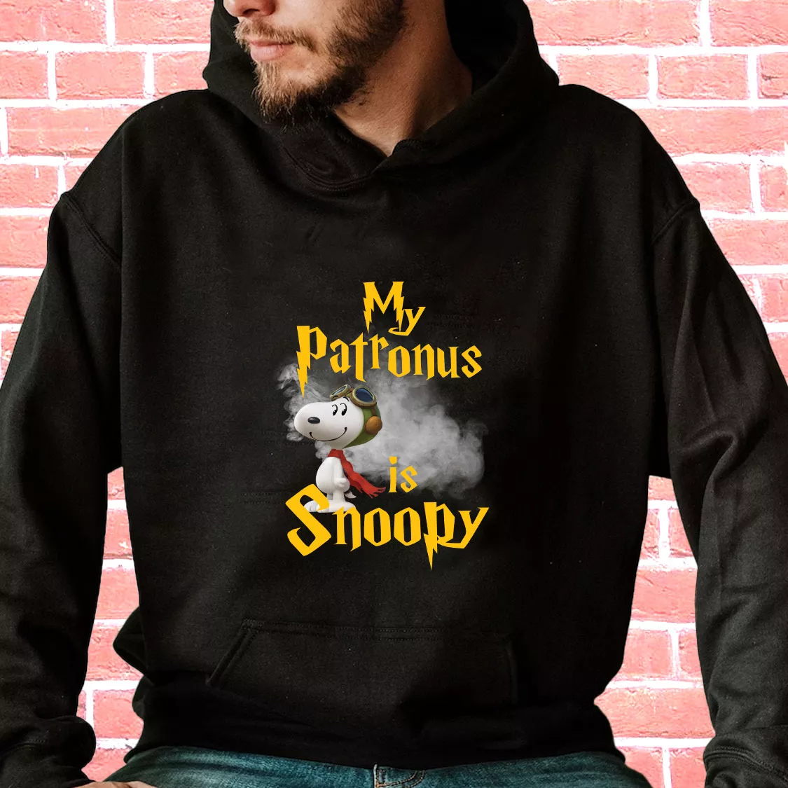 Flying Ace My Patronus Is A Snoopy Classic Hoodie Streetwear Flying Ace My Patronus Is A Snoopy Classic Hoodie Streetwear
