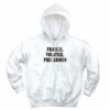 Fragile Volatile Precarious Recession Quote Hoodie