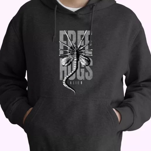 Free Hugs Alien Covenant Classic Hoodie Streetwear Free Hugs Alien Covenant Classic Hoodie Streetwear