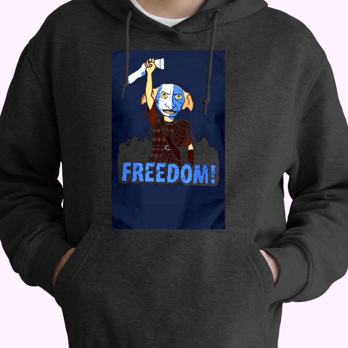 Freedobby Raffitees Freedom Essential Hoodie Freedobby Raffitees Freedom Essential Hoodie