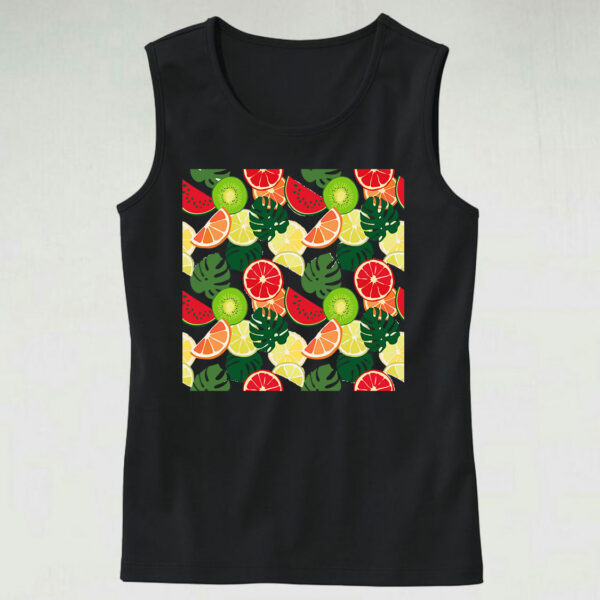 Fresh Tropical Fruits Tank Top Outfit