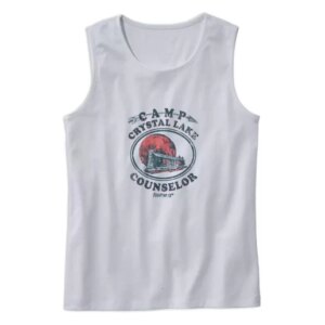 Friday the 13th Camp Counselor Crystal Lake Summer Tank Top 4
