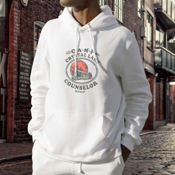 Friday the 13th Camp Counselor Crystal Lake Trendy Hoodie