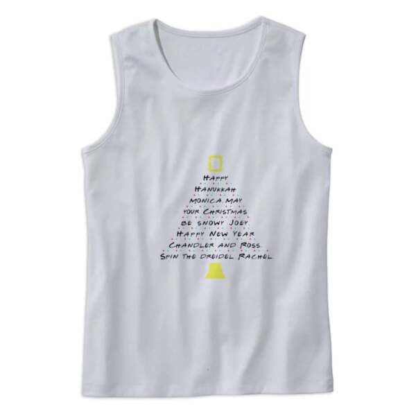 Friends Christmas Phoebe’s Holiday Song Gym Christmas Tank Top