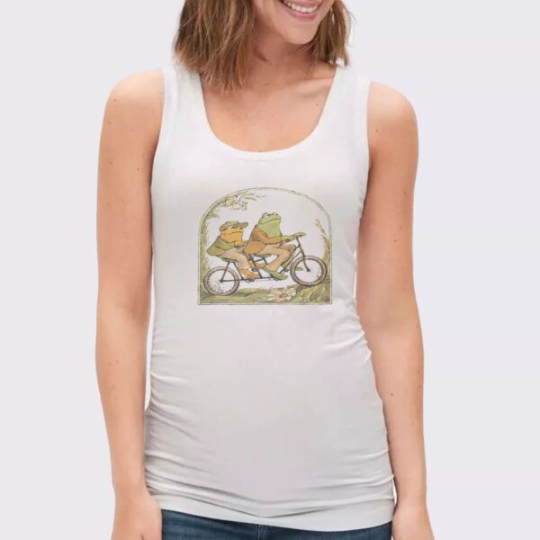 Frog And Toad Classic Book Gym Christmas Tank Top