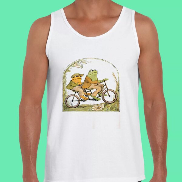 Frog And Toad Classic Book Gym Christmas Tank Top