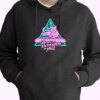 Funny Cats On Synthesizers In Space Fashionable Hoodie