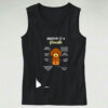 Funny Food Hiking I Hike To Burn Off The Brownies Graphic Tank Top