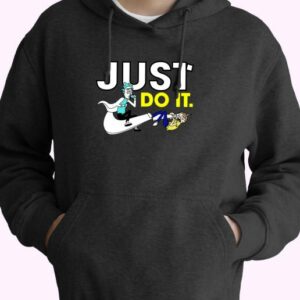 Funny Rick Just Do It 70s Basic Hoodie