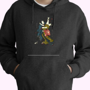 Funny Samurai Dancing Essential Hoodie