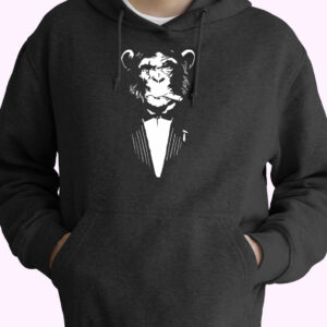 Gangsta Monkey Smoke Essential Hoodie