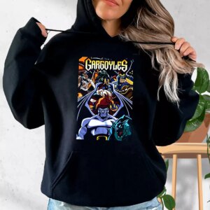 Gargoyles Comic Book Fashionable Hoodie