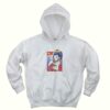 Geisha Japanese Zombie Eating Ramen Trendy Hoodie
