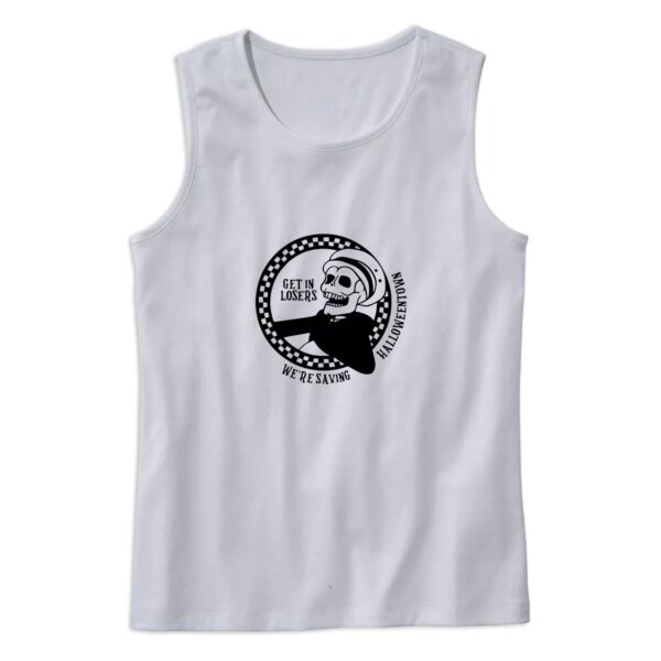Get in Losers We’re Saving Halloween Town Summer Tank Top