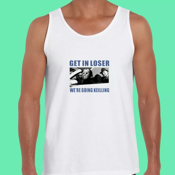 Get in Losers We’re Saving Halloween Town Summer Tank Top