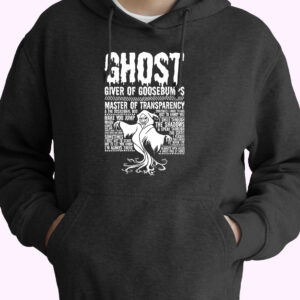 Ghost Giver of Goosebumps 70s Basic Hoodie