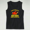 Girl Confederate Flag Not Today Shirt Graphic Tank Top