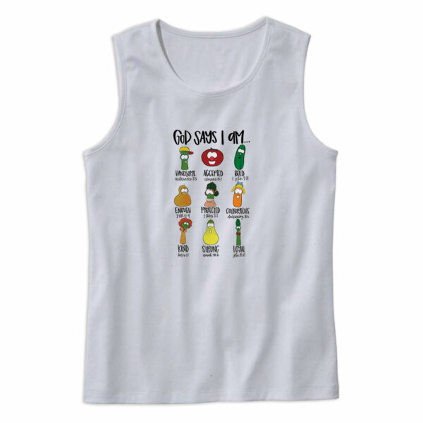 God Says I Am Enough Cute Tank Top
