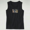 Graphic Kiss Band Boots Tank Top Design