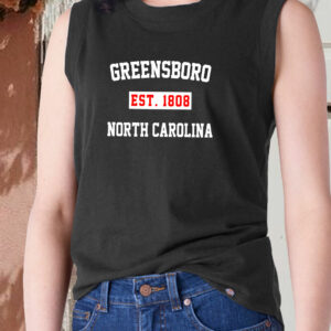Greensboro Est 1808 North Carolina Tank Top 3