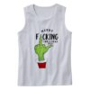 Grinch Hand Merry Fucking Christmas Gym Christmas Tank Top