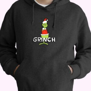 Grinch Vintage Stole 70s Basic Hoodie 3