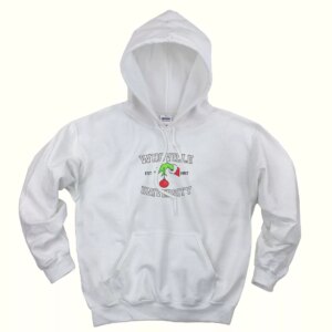 Grinch Whoville University Est 1957 Ugly Christmas Hoodie