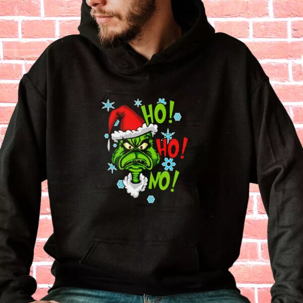 Grinch mashup santa ho ho ho Hoodie Xmas Outfits