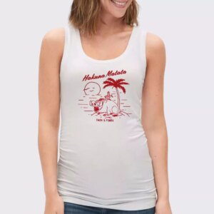 Hakuna Matata Timon and Pumba Beach Vacay Summer Tank Top 3